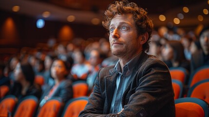 Fototapeta premium Leading the AI Revolution: OpenAI CEO Sam Altman Delivers Keynote Address at Forum in Taipei, Discussing Future of Artificial Intelligence