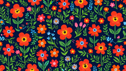 Creative hand-painted traditional Norwegian Scandinavian folk art with bright floral patterns.