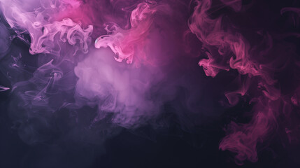 Obraz premium A purple and pink smokey background with a purple and pink smokey foreground