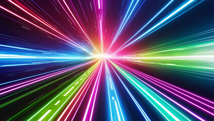 Fototapeta premium abstract rainbow background