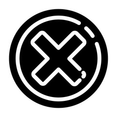 Obraz premium Cancel Icon