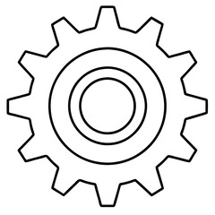 gear cog and oil vector svg outline vector svg