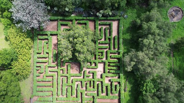 Mazes are special and more so taken with a drone. But this human maze is out of this planet. An incredible aerial shot.