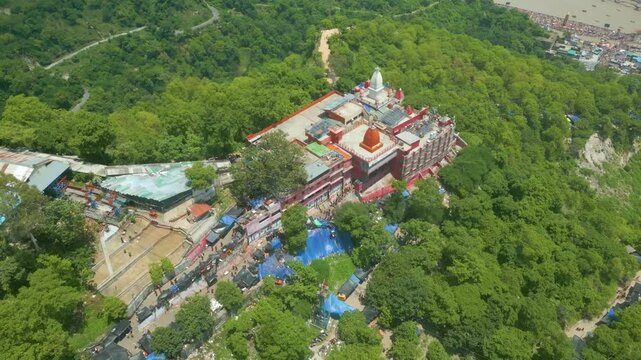 Haridwar Drone Video 4k HAR KI PAURI, Drone view of Har ki Pauri Haridwar, Haridwar video, Mata Mansh Devi, Shiv Statue