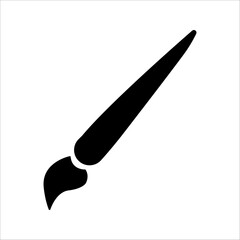Paint Brush icon, Brush sign vector for web site Computer and mobile app