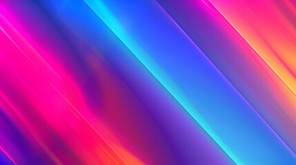 Fototapeta premium Orange, pink and blue neon color lamp, ideal for gaming background 