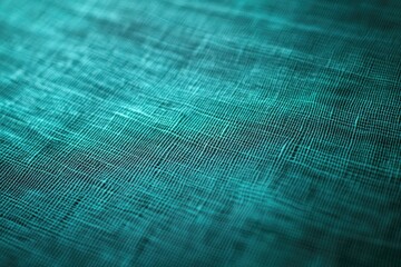 A vintage teal background with a subtle crisscross mesh pattern.