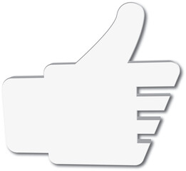 thumb up like symbol