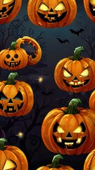 halloween pumpkin background