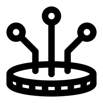 recommend clip art: tokens, coins, crypto, cryptocurrency, crypto currency, blockchain outline icon