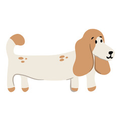 Cute and Kawaii Dog Illustration