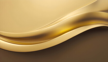 Fototapeta premium a curved gold background image Texture Advertising Jewelry Promotional Poster