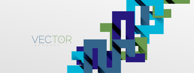 Color bend lines with shadow texture effect. Vector Illustration For Wallpaper, Banner, Background, Card, Book Illustration, landing page