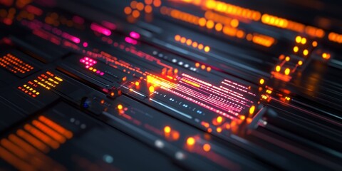 Obraz premium a debugging tool in action, stack traces and breakpoints helping to identify and fix issues