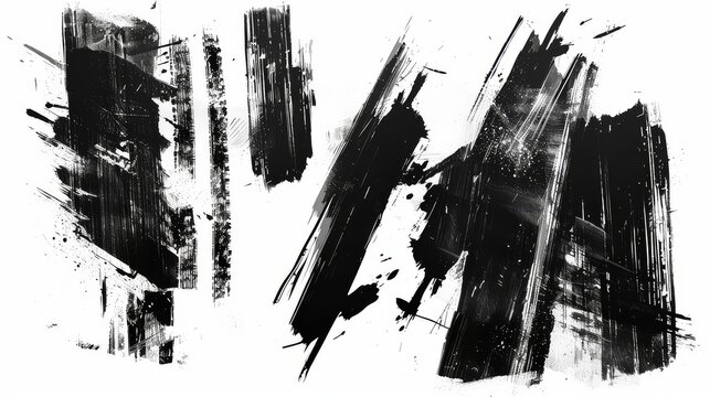 scraches isolated on white background
