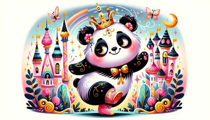 Pandas Reales: Aventuras en el Reino Mágico