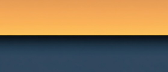 Obraz premium A serene abstract landscape featuring a gradient of warm and cool colors, creating a tranquil visual experience.