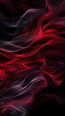 Obraz premium Abstract red and grey smoke
