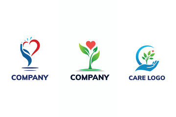 Safe care logo vector