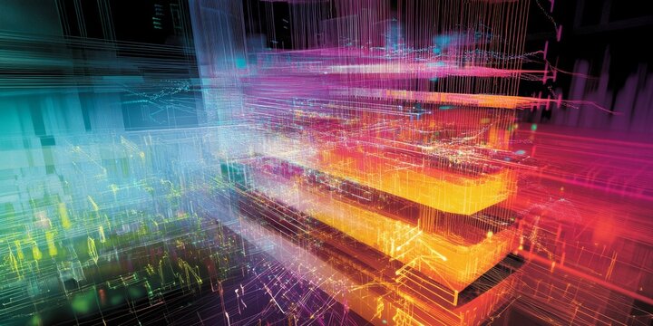 network protocols in action, a detailed diagram showing the OSI model layers and interactions