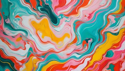 カラフルな大理石パターン 模様 colorful marble pattern back ground image