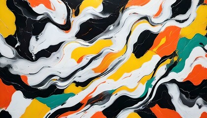 カラフルな大理石パターン 模様 colorful marble pattern back ground image