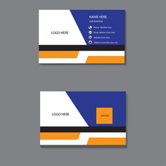 Fototapeta premium Modern and clean professional business card template Simple Business Card Layout