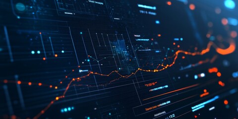 a data visualization dashboard, real-time analytics from multiple IoT devices, transforming raw data into actionable insights