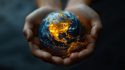 Fototapeta premium The impact of international agreements on carbon neutrality and renewable energy