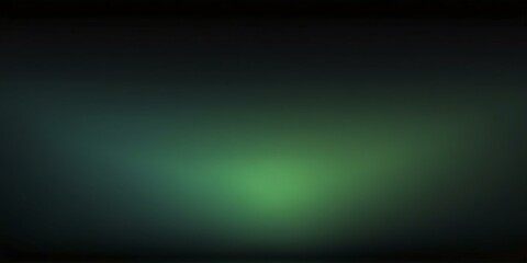 Fototapeta premium green to black colors grainy gradient smooth transitio background