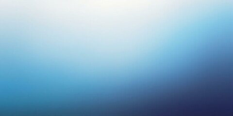 Obraz premium blue to white colors grainy gradient smooth transition background