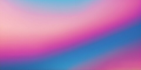 Obraz premium blue to pink colors grainy gradient smooth transition background