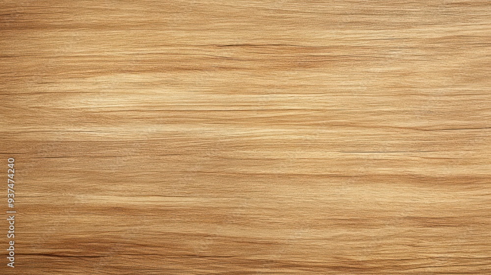 Poster smooth wooden texture with subtle grain patterns, ideal for backgrounds or design projects.
