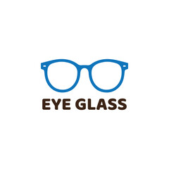 Eye glass vector editable 