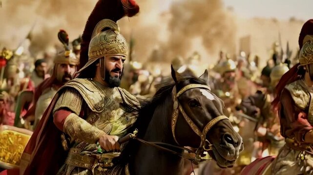 Ancient Civilization, Persian horse army