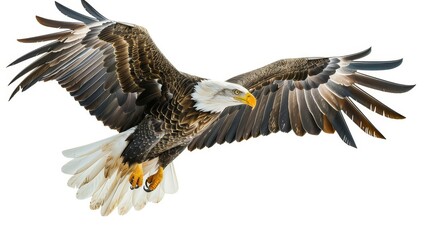 Obraz premium eagle isolated on white background