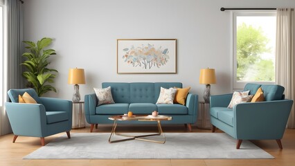 living room sofa photo,illustration.