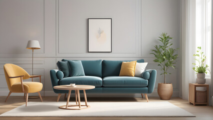 living room sofa photo,illustration.