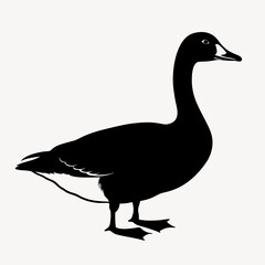 duck animal vector svg