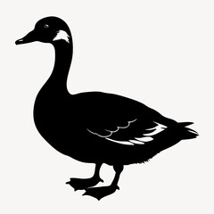 duck animal vector svg