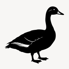 duck animal vector svg