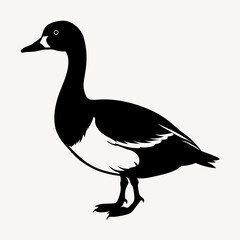 duck animal vector svg
