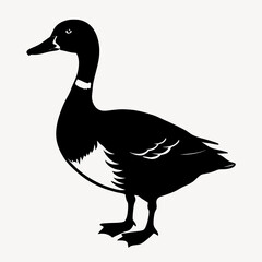 duck animal vector svg