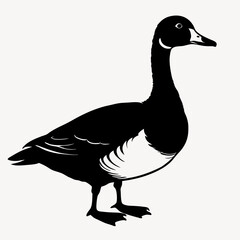 duck animal vector svg