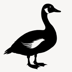 duck animal vector svg