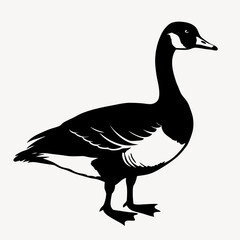 duck animal vector svg