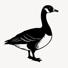 duck animal vector svg