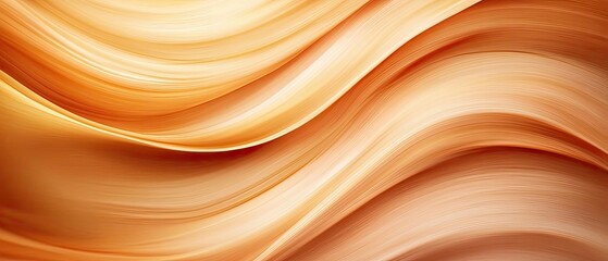 A captivating abstract background with flowing lines in warm orange tones, perfect for modern design and artistic projects.