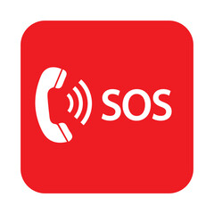 emergency call icon vector design
