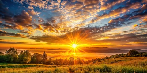 * sunrise: adding a sense of warmth and optimism